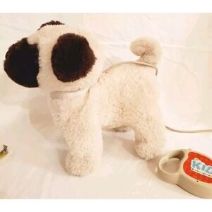 Walking Pet 9" Pug With Sound By Kid Connection Remote Controll Leash  See Video
